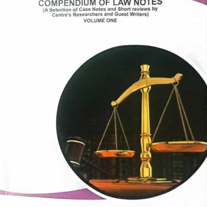 Compedium of law note (Volume1)