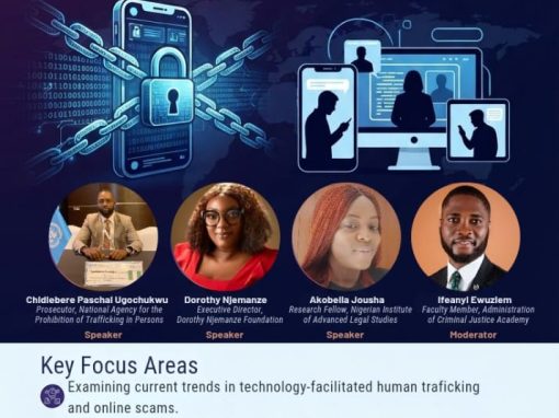 Juritrust Centre Hosts Impactful Virtual Discussion to Mark World Day Against Trafficking in Persons. Juritrust Centre Hosts Impactful Virtual Discussion to Mark World Day Against Trafficking in Persons.