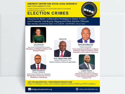 Webinar Recap: Securing the Ballot — Collaborative Strategies to Detect, Prevent and Punish Vote Buying, Rigging and Electoral Crimes