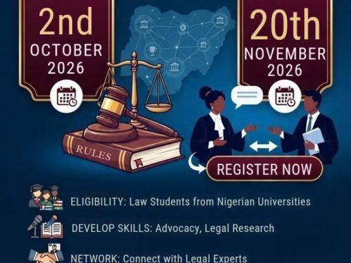 Call for Applications: 2nd Edition Juritrust Centre Administration of Criminal Justice Academy National Moot Competition 2026 Call for Applications: 2nd Edition Juritrust Centre Administration of Criminal Justice Academy National Moot Competition 2026